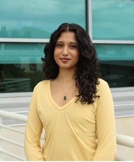 A photo of our student staff, Michelle